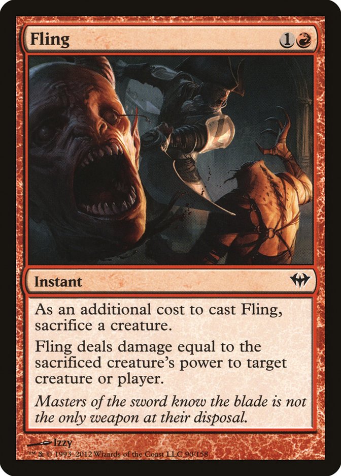 Fling [Dark Ascension] - The Mythic Store | 24h Order Processing