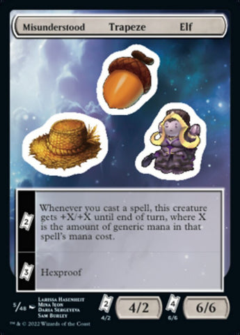 Misunderstood Trapeze Elf [Unfinity Stickers] - The Mythic Store | 24h Order Processing