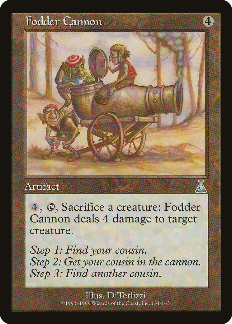 Fodder Cannon [Urza's Destiny] - The Mythic Store | 24h Order Processing