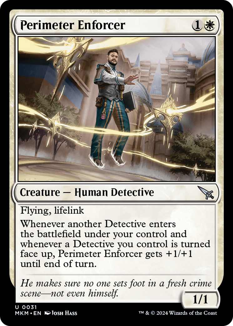 Perimeter Enforcer [Murders at Karlov Manor] - The Mythic Store | 24h Order Processing