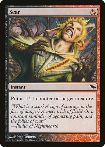 Scar [Shadowmoor] - The Mythic Store | 24h Order Processing