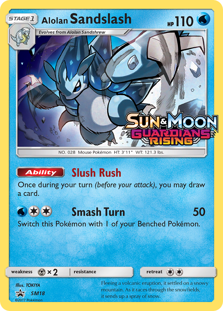 Alolan Sandslash (SM18) (Prerelease Promo) [Sun & Moon: Black Star Promos] - The Mythic Store | 24h Order Processing