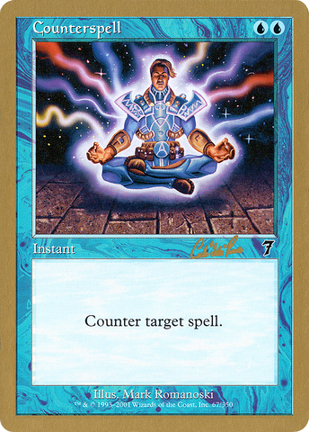 Counterspell (Carlos Romao) [World Championship Decks 2002] - The Mythic Store | 24h Order Processing