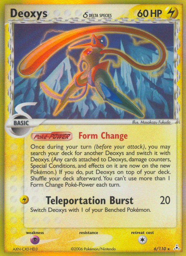 Deoxys (6/110) (Delta Species) [EX: Holon Phantoms] - The Mythic Store | 24h Order Processing