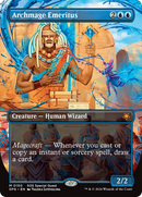 Archmage Emeritus (Borderless) [Secrets of Strixhaven Special Guests] - The Mythic Store | 24h Order Processing