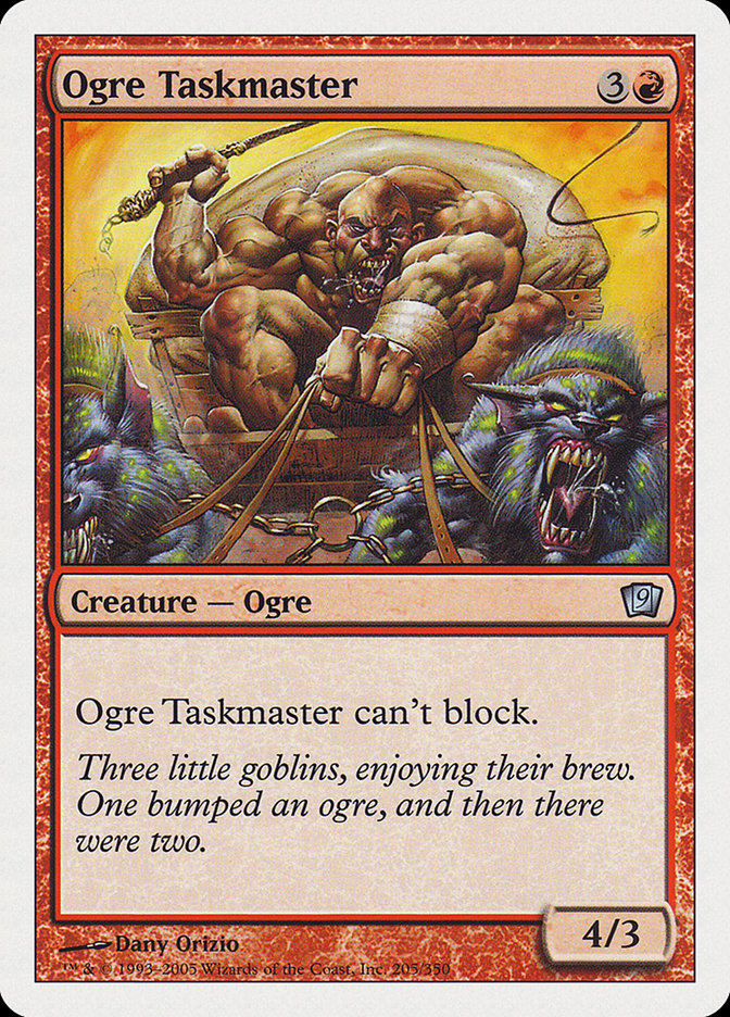 Ogre Taskmaster [Ninth Edition] - The Mythic Store | 24h Order Processing