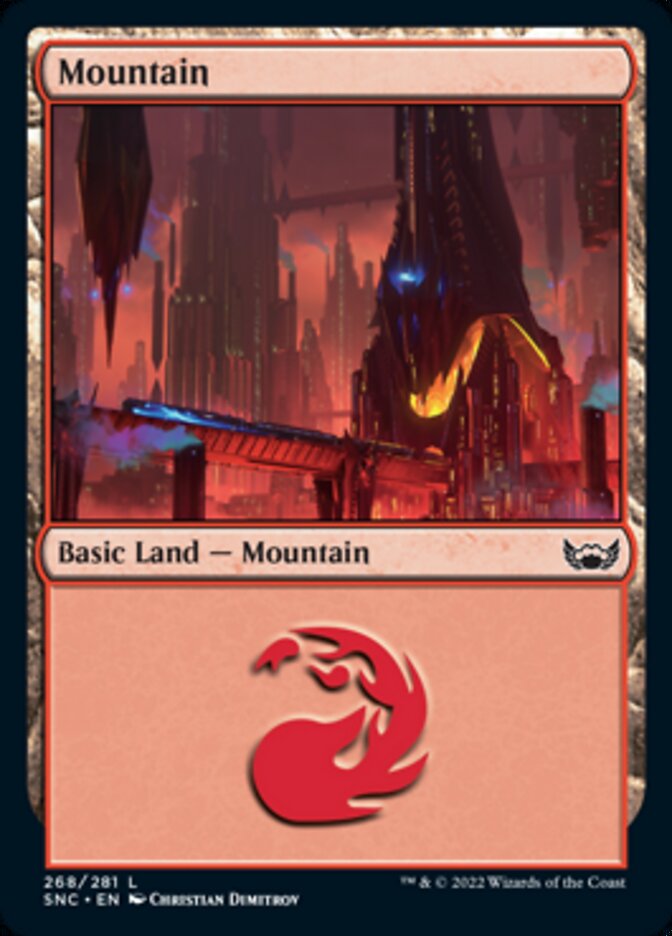 Mountain (268) [Streets of New Capenna] - The Mythic Store | 24h Order Processing