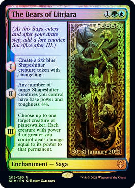 The Bears of Littjara [Kaldheim Prerelease Promos] - The Mythic Store | 24h Order Processing