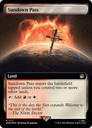 Sundown Pass (Extended Art) (Surge Foil) [Doctor Who] - The Mythic Store | 24h Order Processing