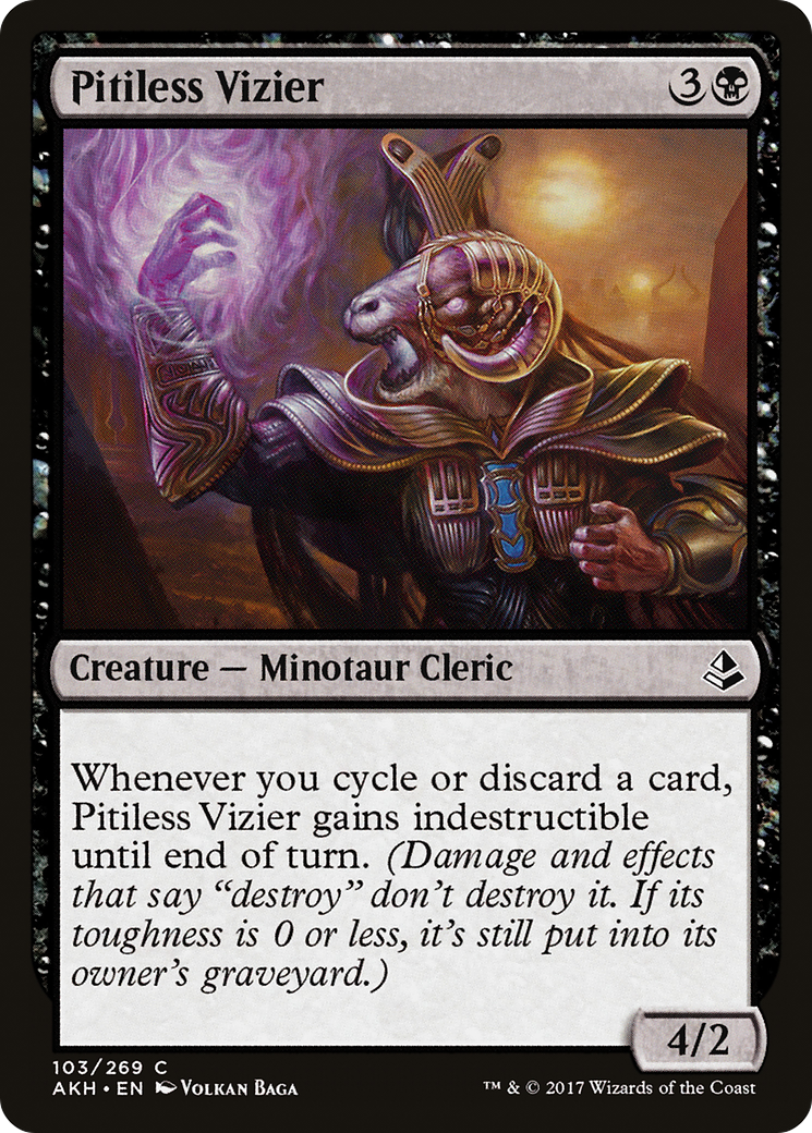 Pitiless Vizier [Amonkhet] - The Mythic Store | 24h Order Processing