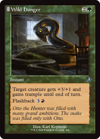 Wild Hunger (Retro Frame) [Innistrad Remastered] - The Mythic Store | 24h Order Processing