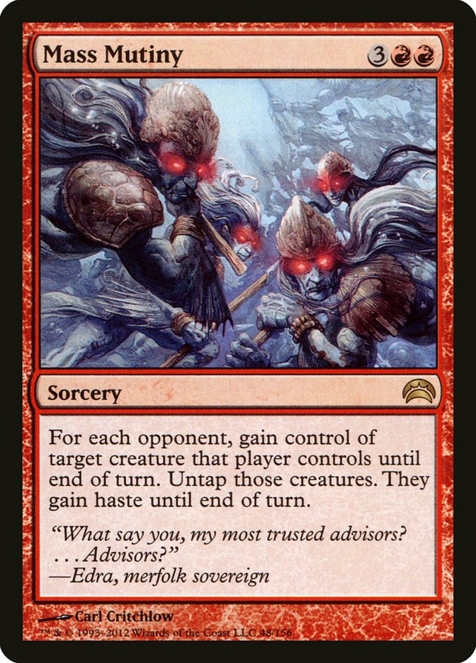 Mass Mutiny [Planechase 2012] - The Mythic Store | 24h Order Processing