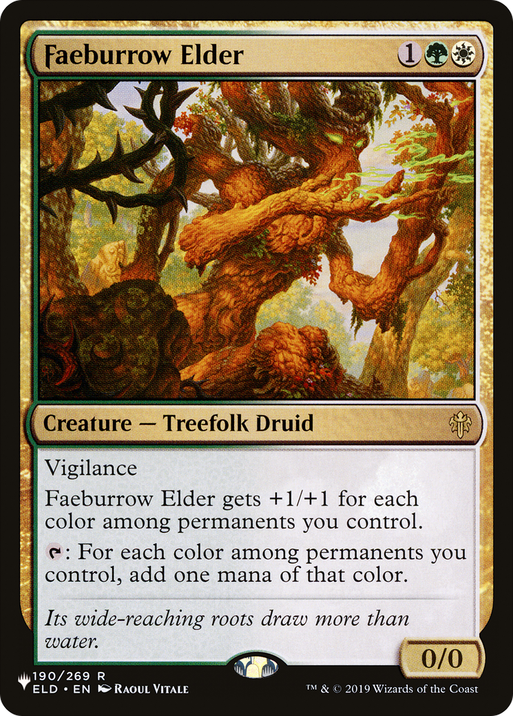 Faeburrow Elder [The List] - The Mythic Store | 24h Order Processing