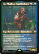 Gor Muldrak, Amphinologist (Etched) [Commander Legends] - The Mythic Store | 24h Order Processing