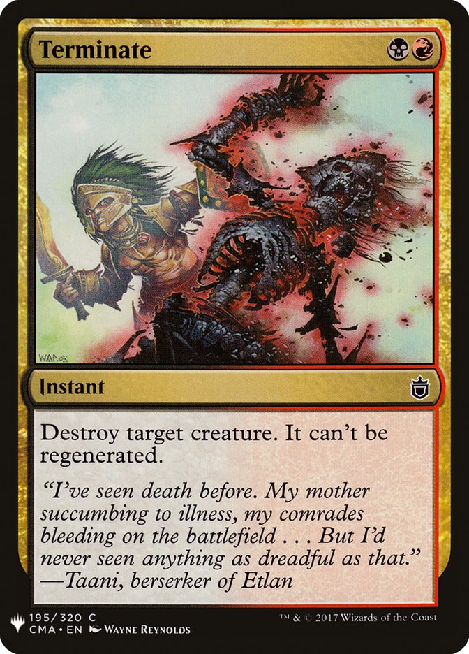 Terminate [Mystery Booster] - The Mythic Store | 24h Order Processing