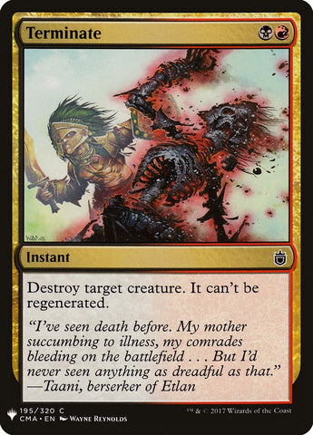 Terminate [Mystery Booster] - The Mythic Store | 24h Order Processing