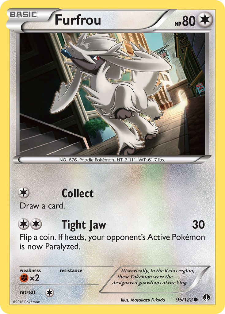Furfrou (95/122) [XY: BREAKpoint] - The Mythic Store | 24h Order Processing