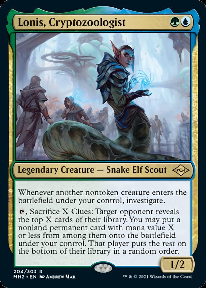 Lonis, Cryptozoologist [Modern Horizons 2] - The Mythic Store | 24h Order Processing