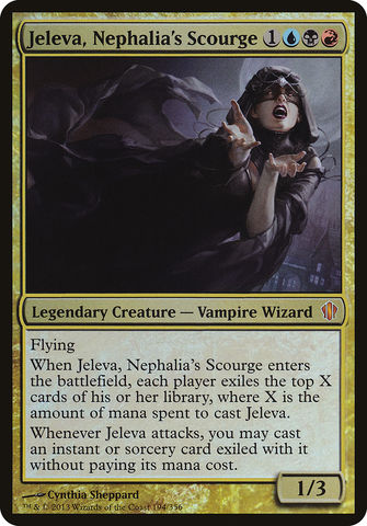 Jeleva, Nephalia's Scourge (Oversized) [Commander 2013 Oversized] - The Mythic Store | 24h Order Processing