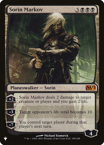 Sorin Markov [The List] - The Mythic Store | 24h Order Processing