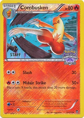 Combusken (13/111) (Championship Promo Staff) [XY: Furious Fists] - The Mythic Store | 24h Order Processing