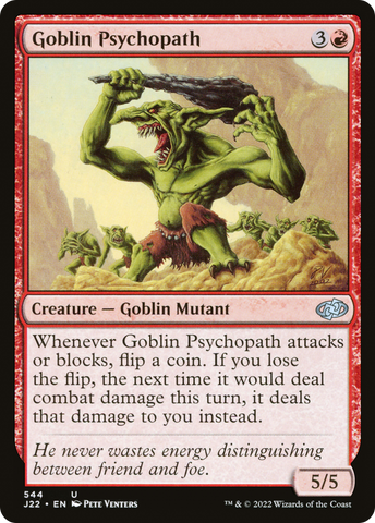Goblin Psychopath [Jumpstart 2022] - The Mythic Store | 24h Order Processing