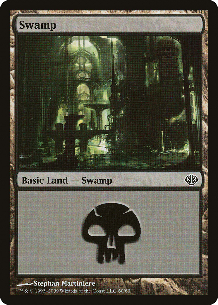Swamp (60) [Duel Decks: Garruk vs. Liliana] - The Mythic Store | 24h Order Processing