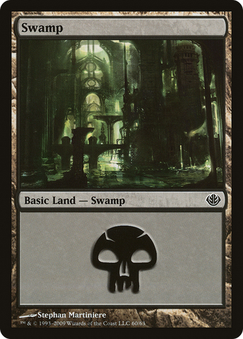 Swamp (60) [Duel Decks: Garruk vs. Liliana] - The Mythic Store | 24h Order Processing