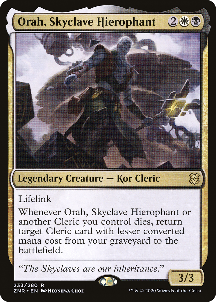 Orah, Skyclave Hierophant [Zendikar Rising] - The Mythic Store | 24h Order Processing