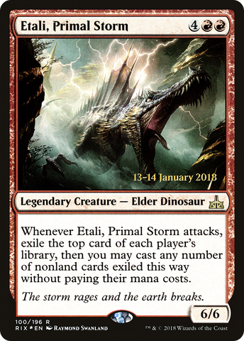 Etali, Primal Storm [Rivals of Ixalan Prerelease Promos] - The Mythic Store | 24h Order Processing