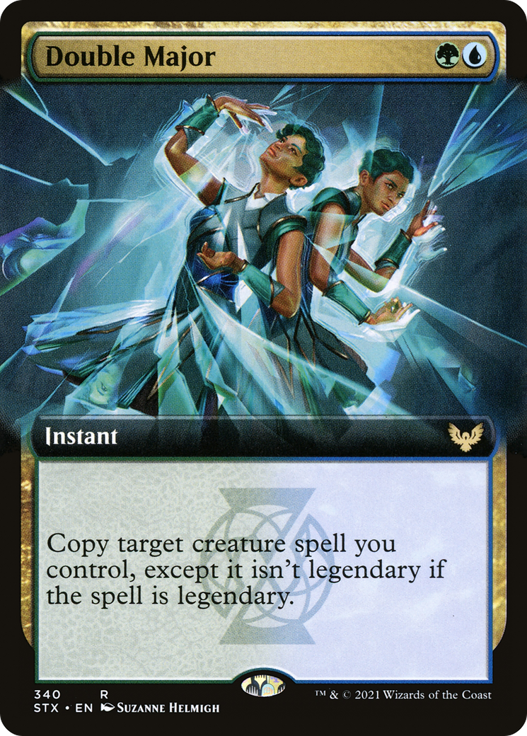 Double Major (Extended Art) [Strixhaven: School of Mages] - The Mythic Store | 24h Order Processing