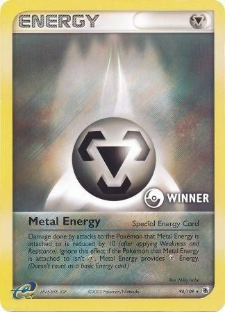 Metal Energy (94/109) (Winner) [EX: Ruby & Sapphire] - The Mythic Store | 24h Order Processing