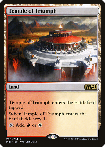 Temple of Triumph [Core Set 2021] - The Mythic Store | 24h Order Processing