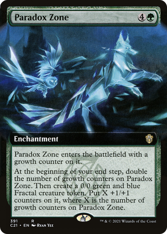 Paradox Zone (Extended Art) [Commander 2021] - The Mythic Store | 24h Order Processing