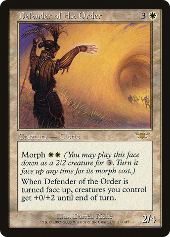 Defender of the Order [Legions] - The Mythic Store | 24h Order Processing