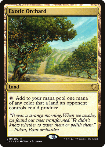 Exotic Orchard [Commander 2017] - The Mythic Store | 24h Order Processing