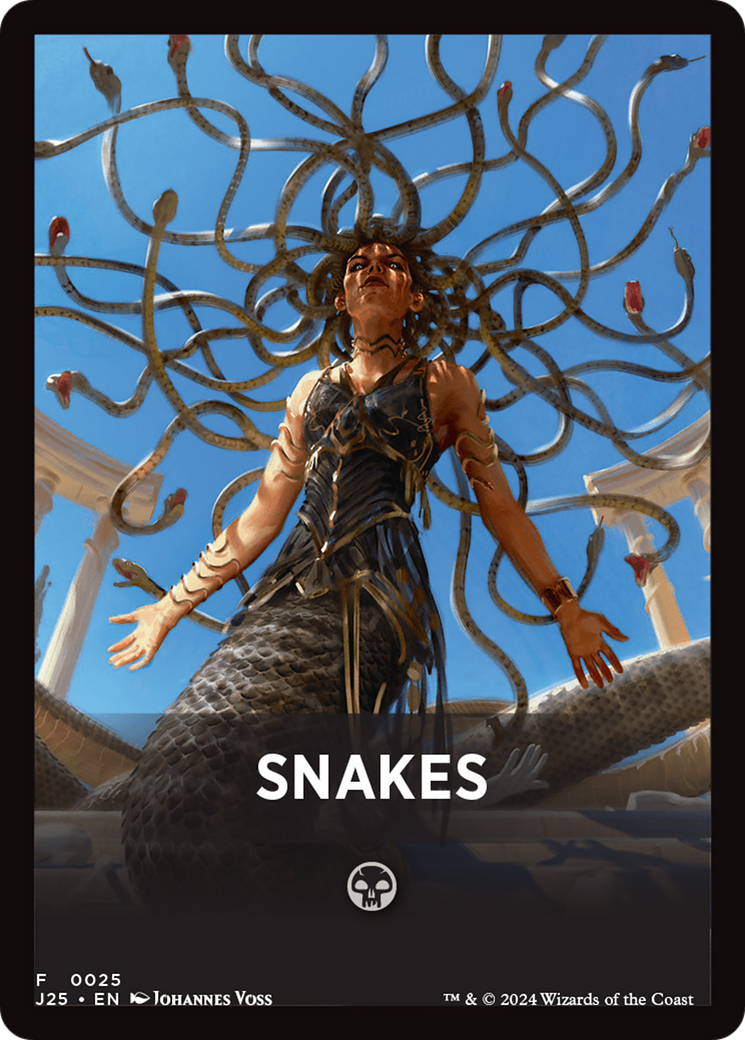 Snakes Theme Card [Foundations Jumpstart Front Cards] - The Mythic Store | 24h Order Processing