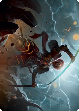 Raiyuu, Storm's Edge Art Card [Kamigawa: Neon Dynasty Art Series] - The Mythic Store | 24h Order Processing