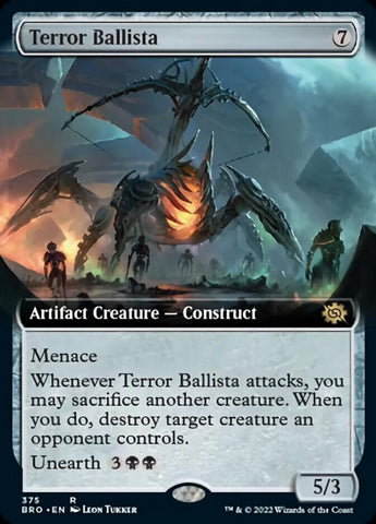 Terror Ballista (Extended Art) [The Brothers' War] - The Mythic Store | 24h Order Processing