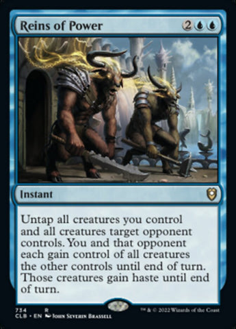 Reins of Power [Commander Legends: Battle for Baldur's Gate] - The Mythic Store | 24h Order Processing