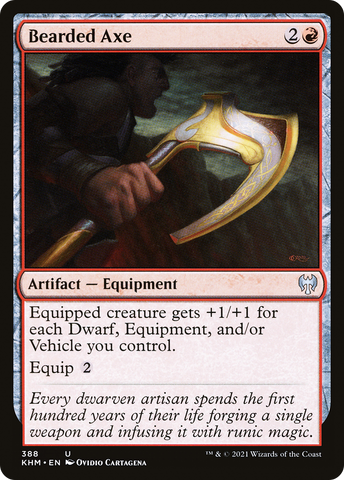 Bearded Axe [Kaldheim] - The Mythic Store | 24h Order Processing