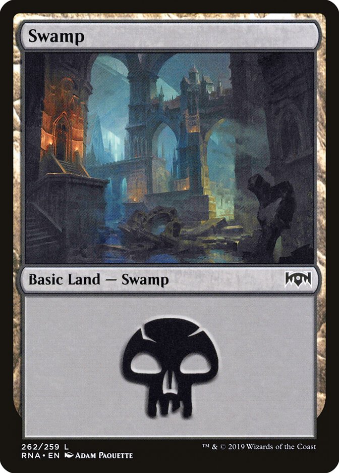 Swamp (262) [Ravnica Allegiance] - The Mythic Store | 24h Order Processing