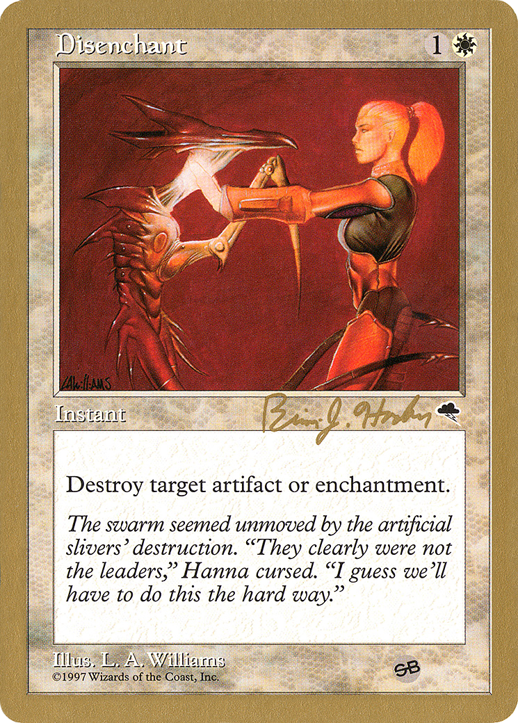 Disenchant (Brian Hacker) (SB) [World Championship Decks 1998] - The Mythic Store | 24h Order Processing