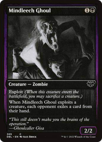 Mindleech Ghoul [Innistrad: Double Feature] - The Mythic Store | 24h Order Processing