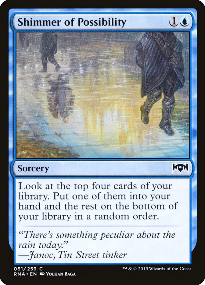 Shimmer of Possibility [Ravnica Allegiance] - The Mythic Store | 24h Order Processing