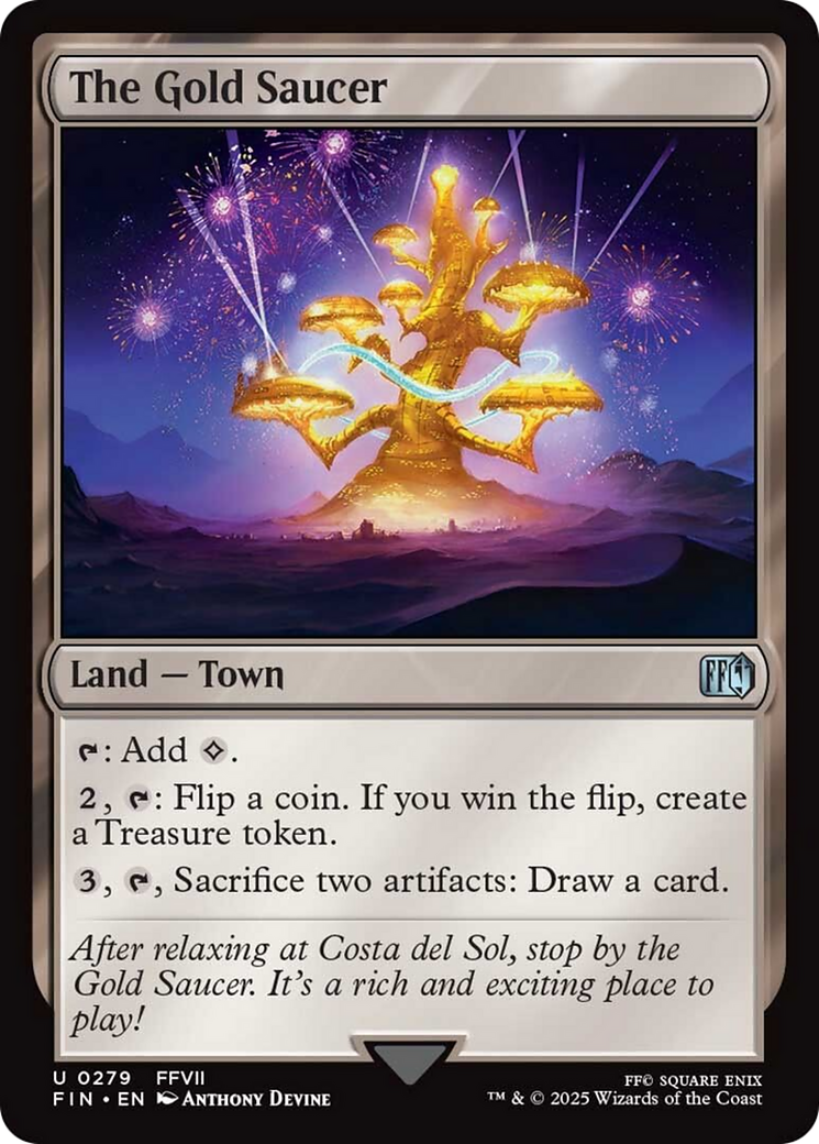 The Gold Saucer [FINAL FANTASY] - The Mythic Store | 24h Order Processing