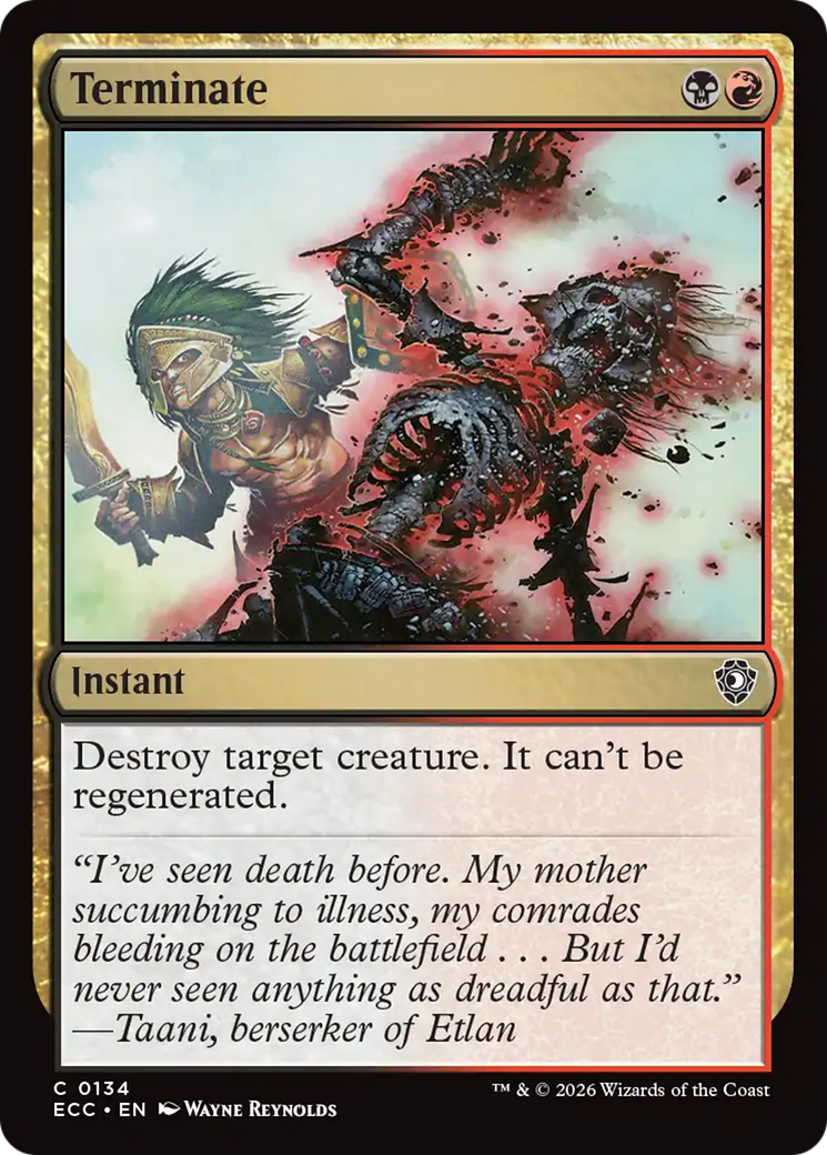 Terminate [Lorwyn Eclipsed Commander] - The Mythic Store | 24h Order Processing