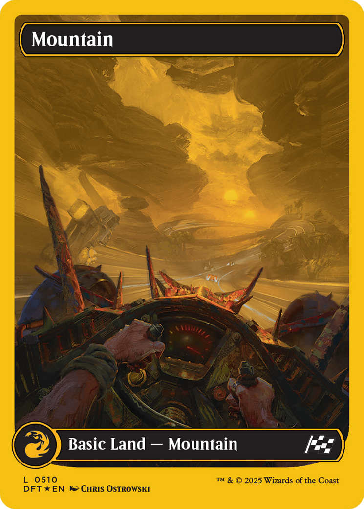 Mountain (0510) (First-Place Foil) [Aetherdrift] - The Mythic Store | 24h Order Processing
