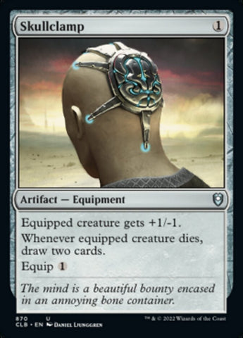 Skullclamp [Commander Legends: Battle for Baldur's Gate] - The Mythic Store | 24h Order Processing