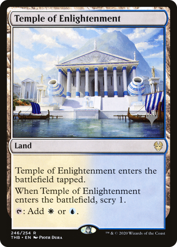 Temple of Enlightenment (Promo Pack) [Theros Beyond Death Promos] - The Mythic Store | 24h Order Processing